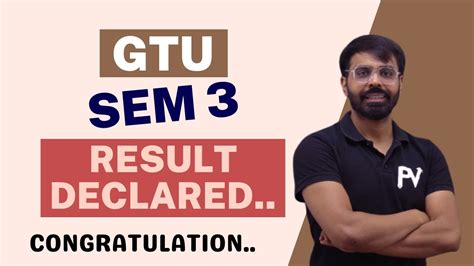 gtu result sem 3.